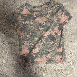 Pink and Gray camo T-Shirt